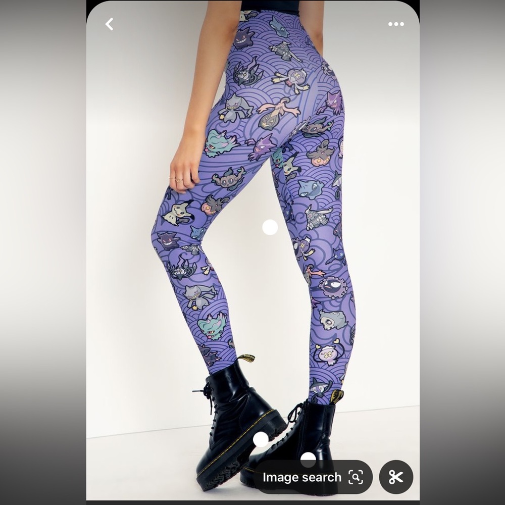 Blackmilk Pokemon Ghost-Type HWMF Leggings